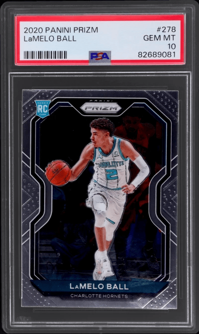 2020 Panini Prizm Lamelo Ball #278 PSA 10
