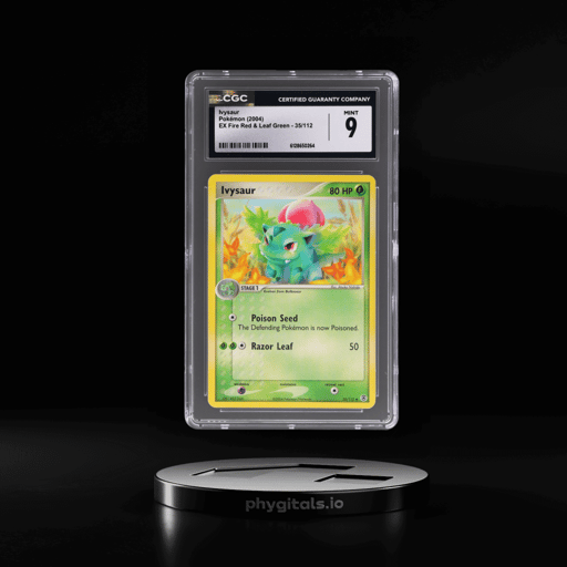 2004 Pokemon Ex Fire Red Leaf Green Ivysaur #35 CGC 9