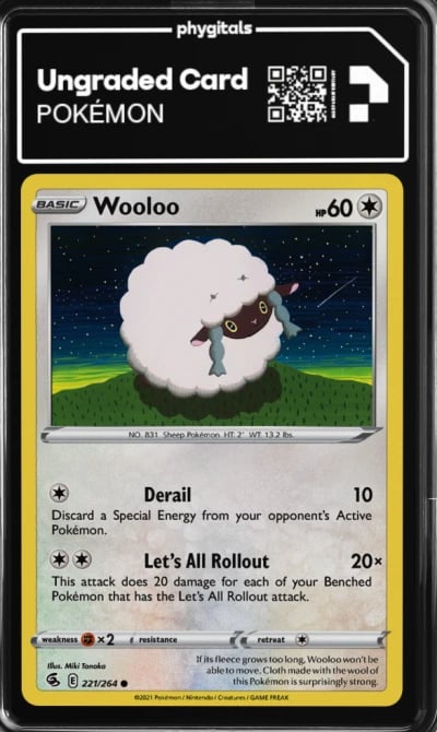2021 Wooloo Fusion Strike #221