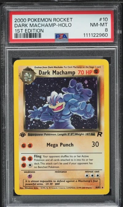 2000 Pokemon Team Rocket 1st Edi