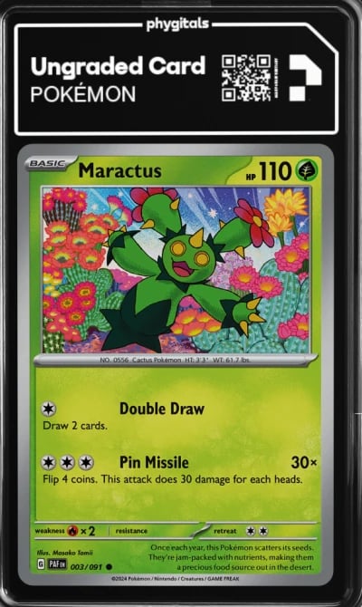 2024 Maractus Paldean Fates #003