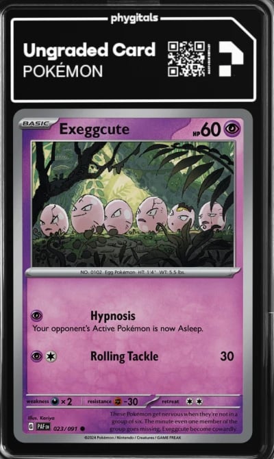 2024 Exeggcute Paldean Fates #023
