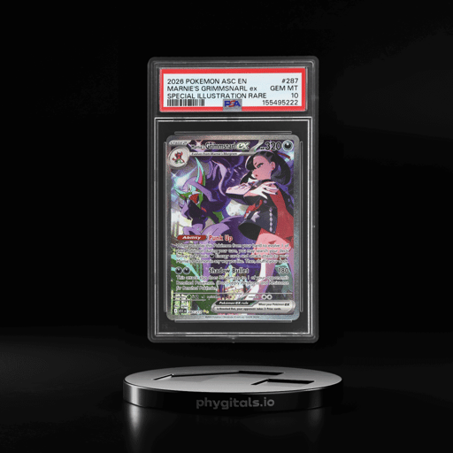 2026 Pokemon Mega Evolution Ascended Heroes Special Illustration Rare Marnie's Grimmsnarl Ex #287 PSA 10