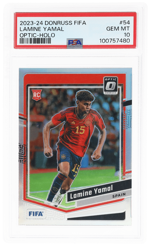 2023 Donruss Optic Holo Lamine Yamal #54 PSA 10