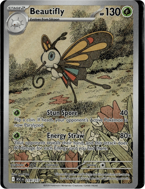 2026 Beautifly #219 Ascended Heroes