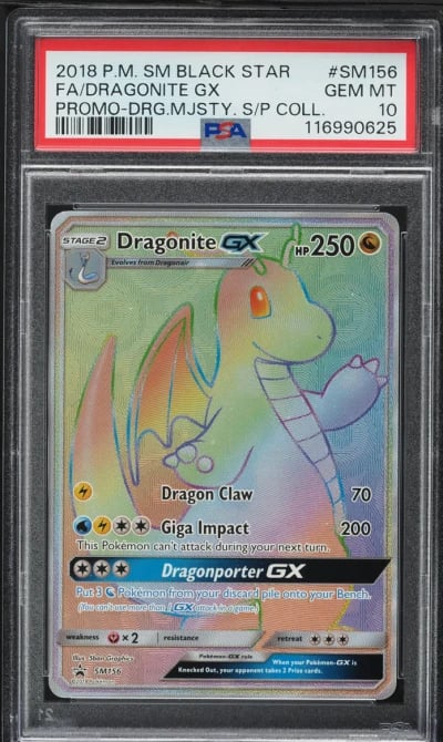 2018 Pokemon SM Promo Dragon Maj