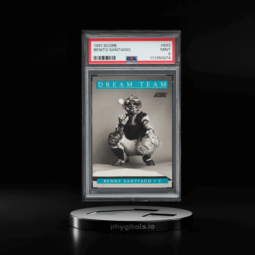 1991 Score Benito Santiago #893 PSA 9 MINT