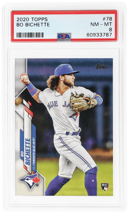 2020 Topps Bo Bichette #78 PSA 8