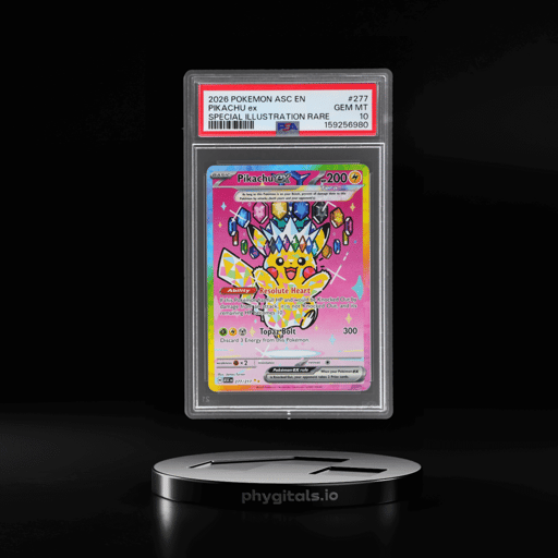 2026 Pokemon Ascended Heroes Special Illustration Rare Pikachu Ex #277 PSA 10