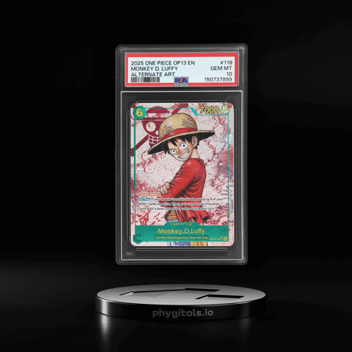 2025 One Piece Carrying On His Will Alternate Art Monkey D. Luffy #OP13118 PSA 10