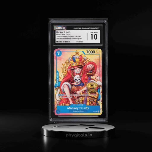 2024 One Piece Promo 2nd Anniversary Participant Monkey D. Luffy #P-043 CGC 10 GEM MINT