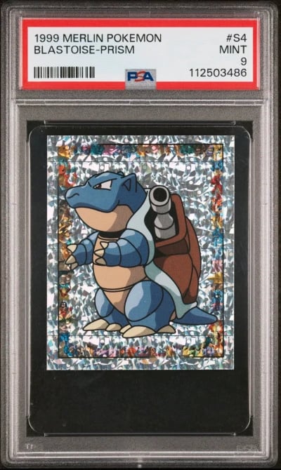 1999 MERLIN POKEMON #S4 BLASTOIS
