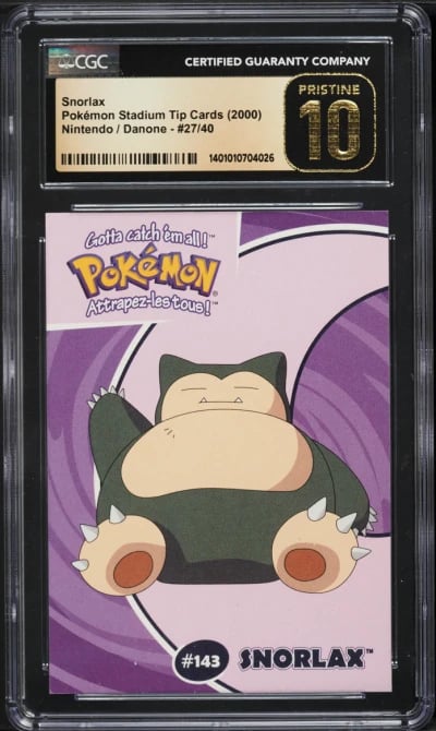 2000 Danone Pokemon Stadium Tip 