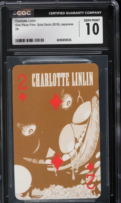 2016 One Piece Japanese Film Gold Deck Charlotte Linlin 2 CGC 10 GEM MINT