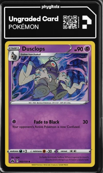2023 Dusclops Crown Zenith #063