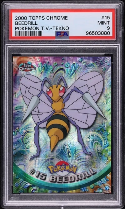 2000 Topps Chrome Pokemon Series