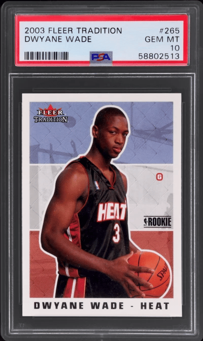 2003 Fleer Tradition Dwyane Wade