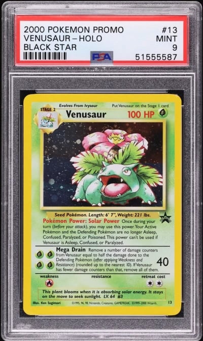 2000 Pokemon Black Star Promo Ho