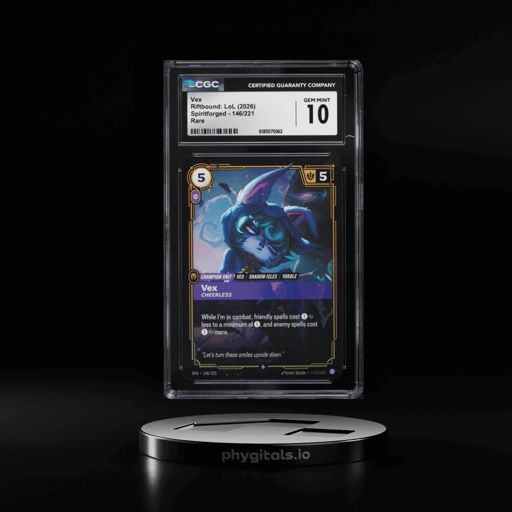 2026 Riftbound League Of Legends Spiritforged Vex #146 CGC 10 GEM MINT