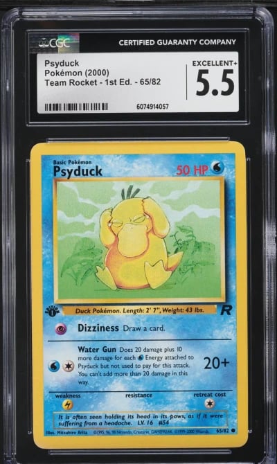 2000 Pokemon Team Rocket 1st Edi