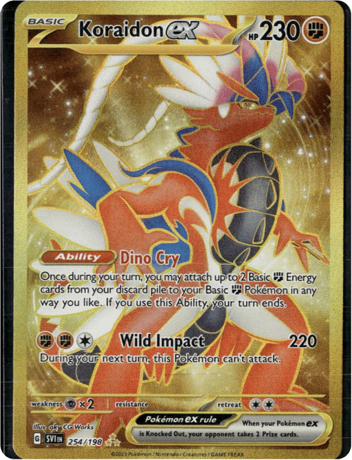 2023 Koraidon ex #254 Scarlet & Violet