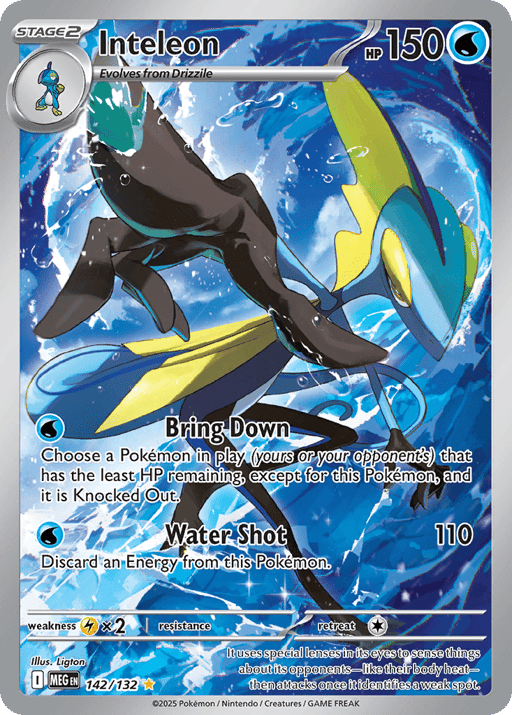 2025 Inteleon #142 Mega Evolution