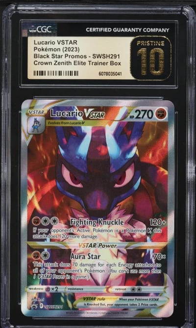 2023 Pokemon SWSH Black Star Cro
