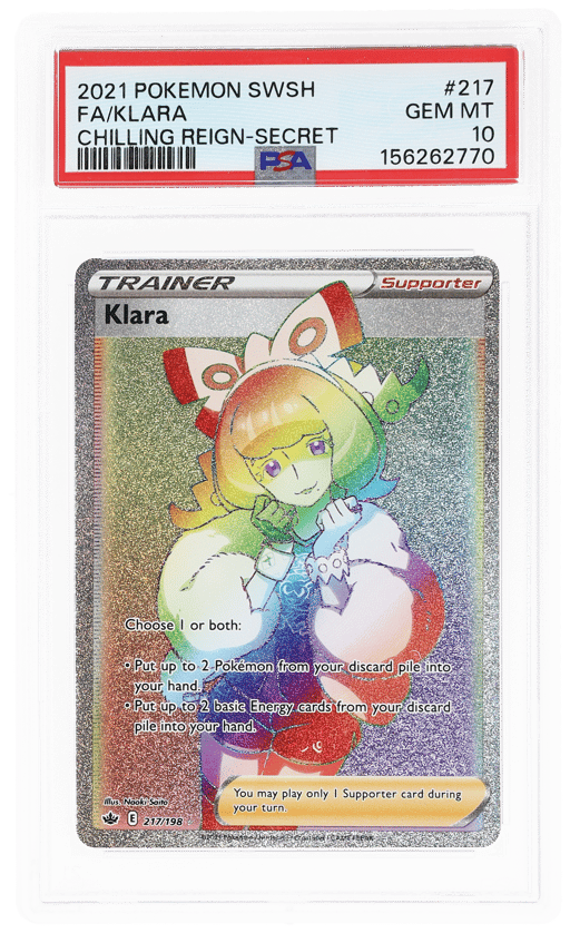 2021 Chilling Reign English Klara #217 PSA 10