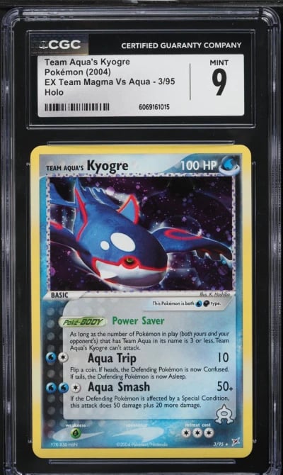 2004 Pokemon EX Team Magma Vs Aq
