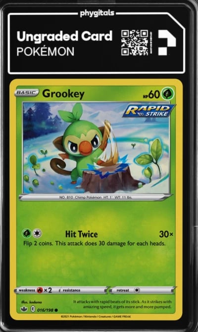 2021 Grookey Chilling Reign #016
