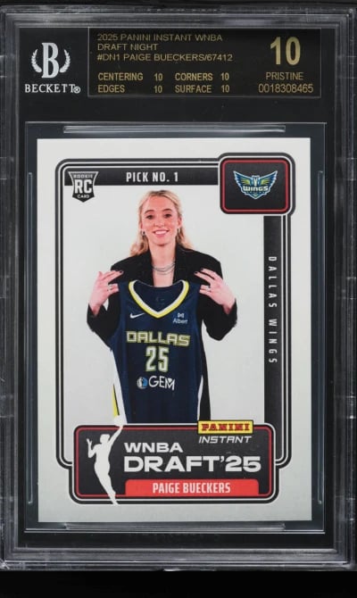 2025 Panini Instant WNBA Draft P