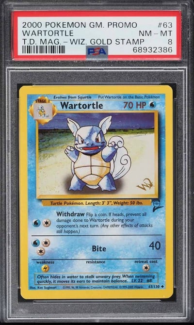2000 Pokemon Promo TD Magazine G
