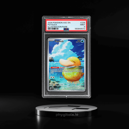 2026 Pokemon Mega Evolution Ascended Heroes Illustration Rare Psyduck #226 PSA 9