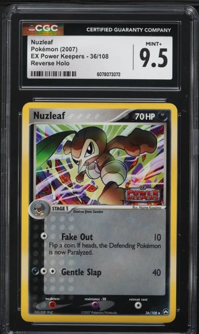 2007 Pokemon EX Power Keepers Re