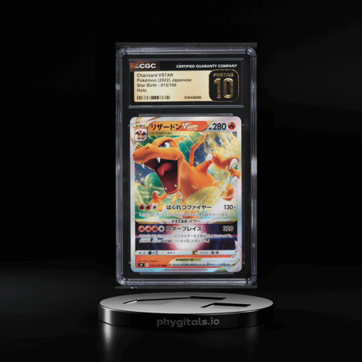 2022 Pokemon Japanese Sword & Shield Star Birth Holo Charizard VSTAR #15 CGC 10 PRISTINE