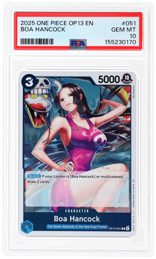 2025 One Piece Carrying On His Will Boa Hancock #OP13051 PSA 10
