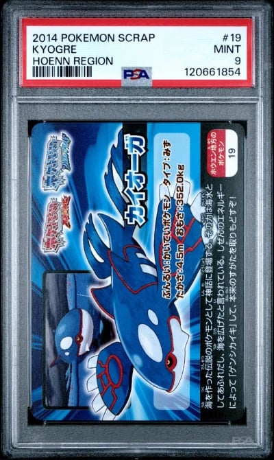 2014 POKEMON SCRAP HOENN REGION 