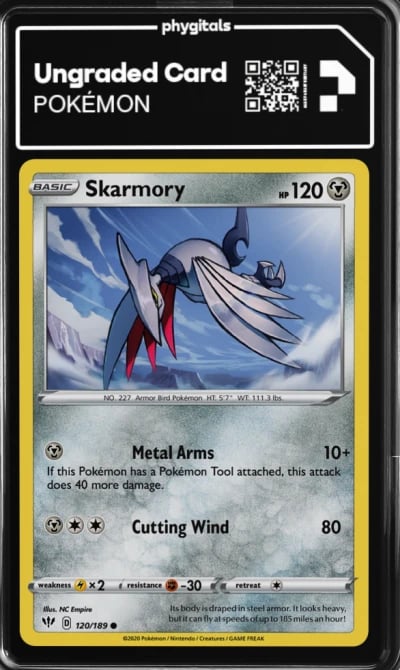 2020 Skarmory Darkness Ablaze #120