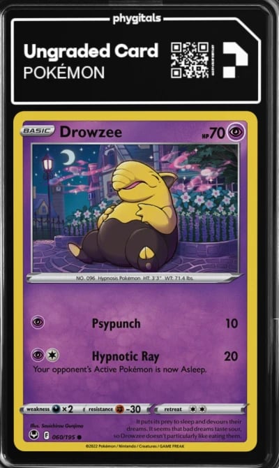 2022 Drowzee Silver Tempest #060