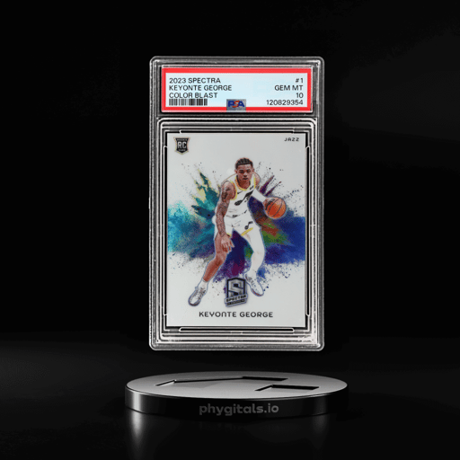 2023 Panini Spectra Color Blast Keyonte George #1 PSA 10
