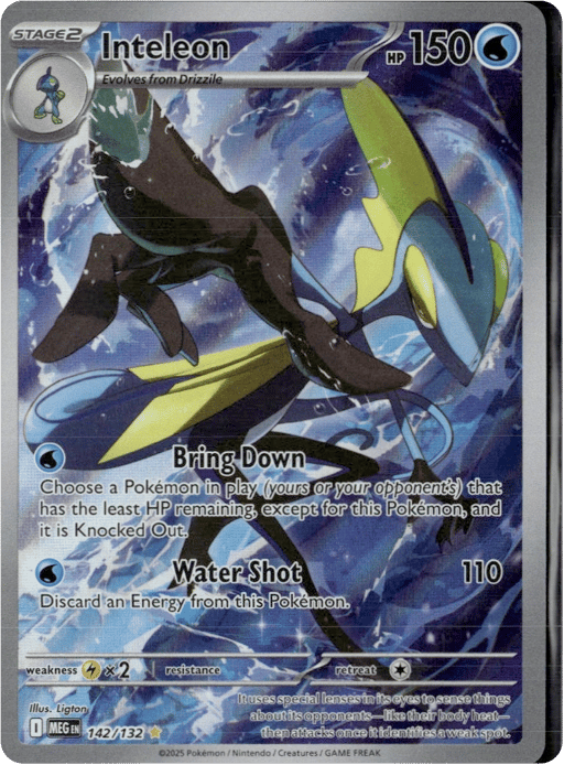 2025 Inteleon #142 Mega Evolution