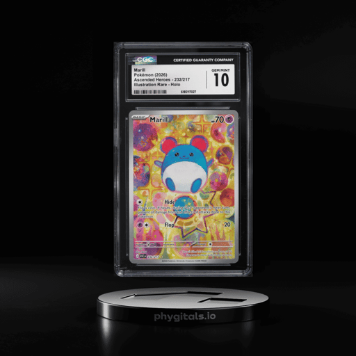 2026 Pokemon Mega Evolution Ascended Heroes IR Marill #232 CGC 10 GEM MINT