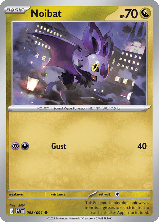 2024 Noibat #68 Paldean Fates