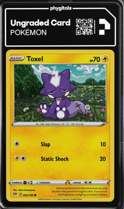 2020 Toxel Darkness Ablaze #062