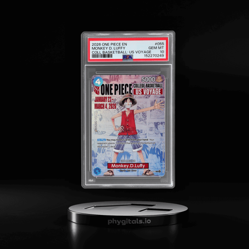 2026 One Piece Promo College Basketball US Voyage Monkey D. Luffy #P-055 PSA 10