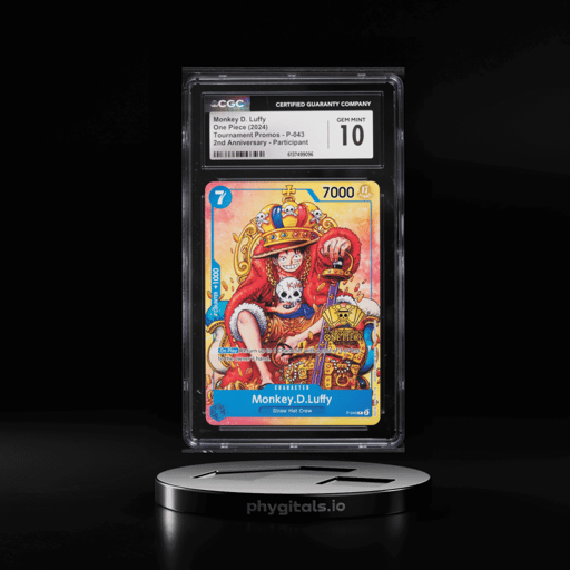 2024 One Piece Promo 2nd Anniversary Participant Monkey D. Luffy #P-043 CGC 10 GEM MINT