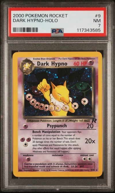 2000 POKEMON ROCKET #9 DARK HYPN