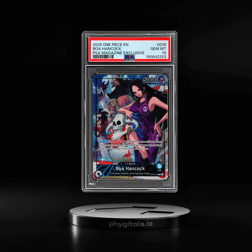 2025 One Piece Promo Psa Magazine Exclusive Boa Hancock #OP07-038 PSA 10