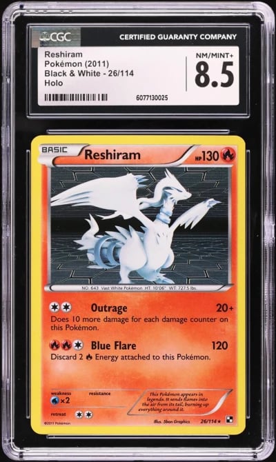 2011 Pokemon Black & White Holo 