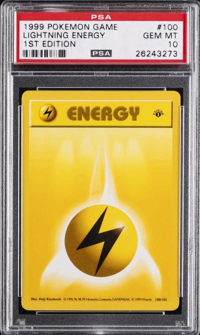 1999 POKEMON BASE SET 1ST EDITIO